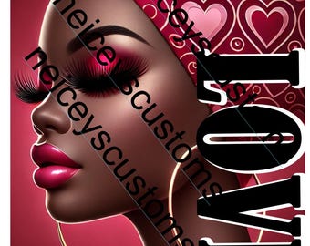 Belleza enamorada png svg descargable