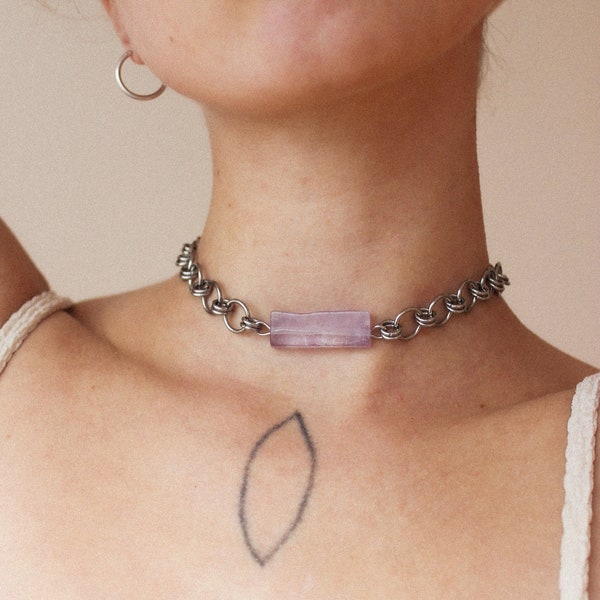 AMETHYST CHOKER