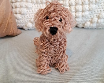 Amigurumi Poodle Crochet Pattern: Miniature Toy Dog (PDF Download)