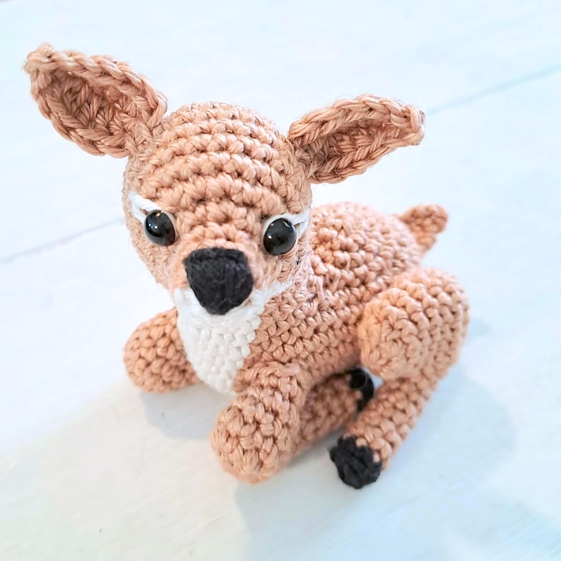 Amigurumi Fawn Crochet Pattern: DIY Baby Deer Nursery Decor (PDF ...
