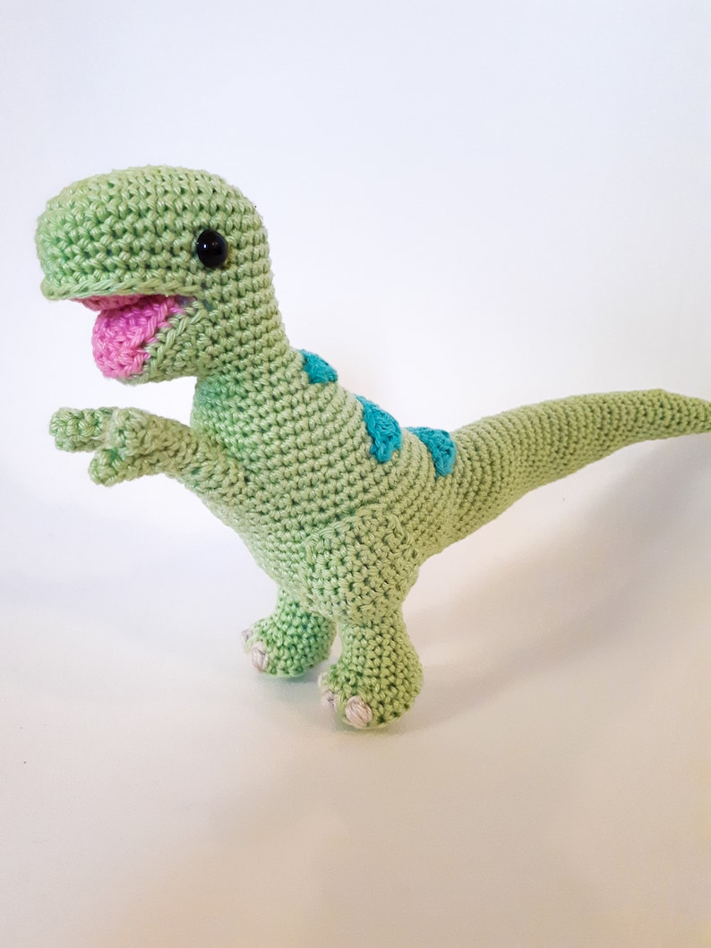 Theo the T-rex Crochet Patter T-rex Dinosaur Crochet Pattern - Etsy Sweden