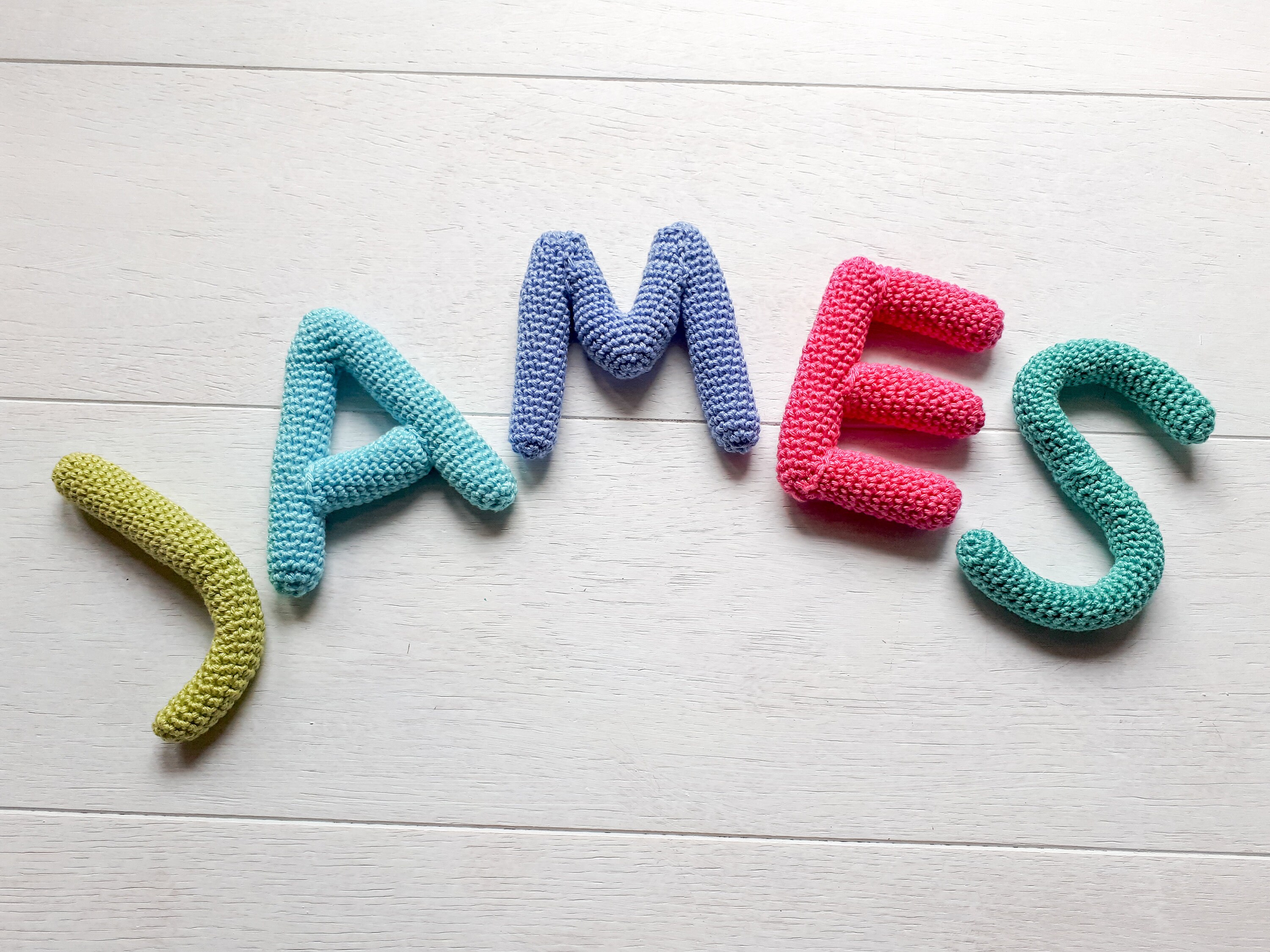 Alphabet Letters Crochet Pattern Crochet Letters Tutorial Etsy