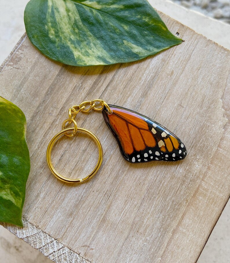 Butterfly Key Rings Butterfly Keychain, Wing Key Ring, Handmade Resin Bag Tag, Swallowtail ...