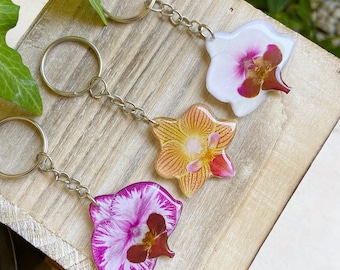 【Kashiko】24ss Orchid Keyring New arrival! 🌸 Our orchid keychain is now available
