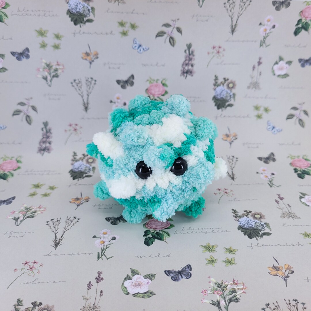Valley Sea Urchin Handmade Crochet Child Safe Toy Plush Etsy