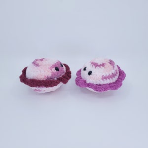 Fuchsia Cuttlefish - Handmade Crochet Child Safe Toy, Plush, Amigurumi