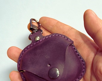 Handmade Full Grain Leather AirPods Case: 3rd/4th Gen Cover