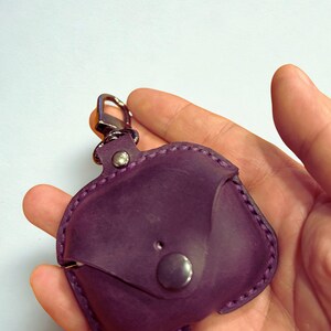 Personalized Leather Airpods Case: Handmade Full Grain Leather, 3rd/4th Gen