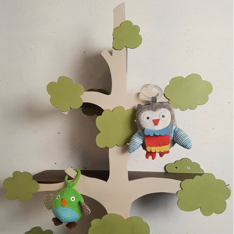 Tree Shelf Children's nursery bedroom tree shelf Etsy