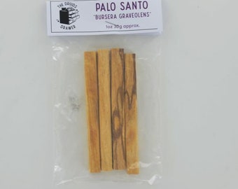 Palo Santo Wood 30g, pack of 4 thin pieces of wood