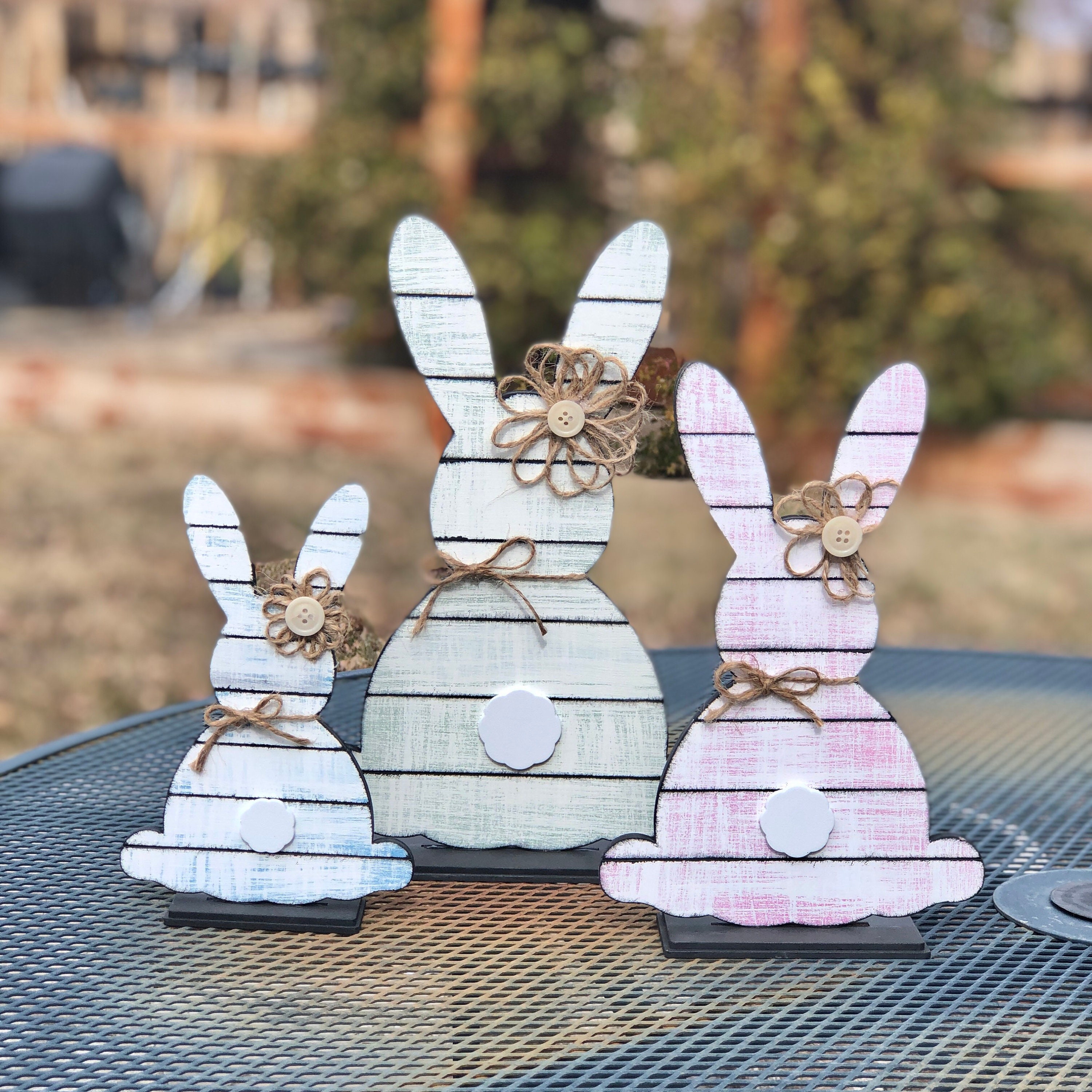 Shiplap Farmhouse Rustic Bunny Shelf Sitters SVG Digital File - Etsy