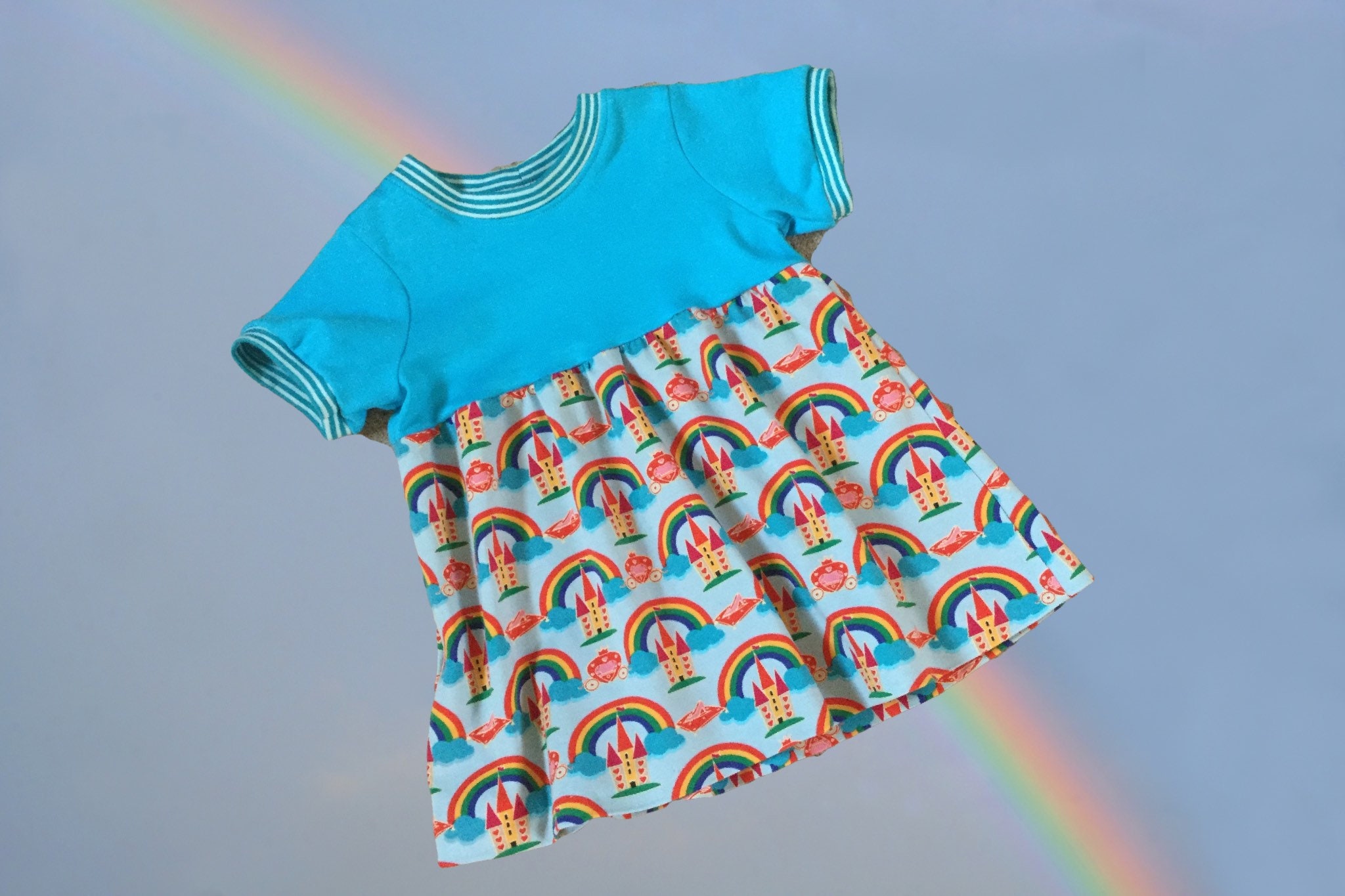 rainbow dress 12 months