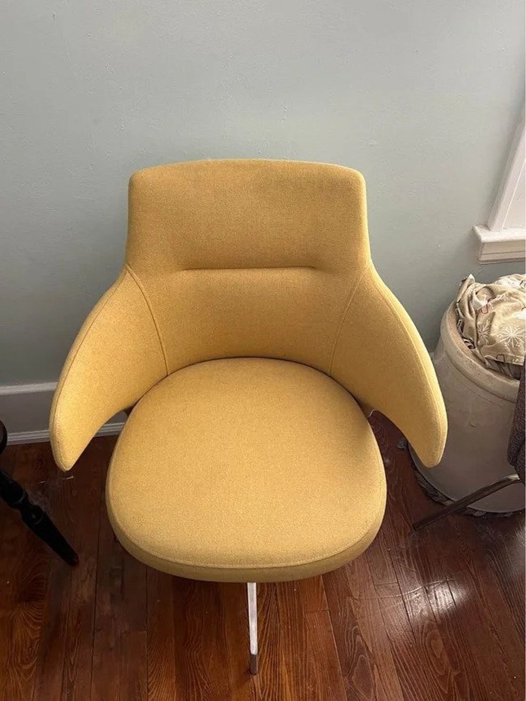 Mid Century Modern Steelcase Wingback Chair Etsy