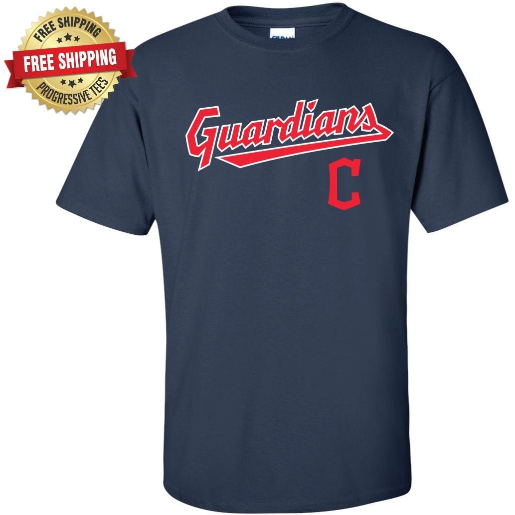 Cleveland Guardians Navy TShirt NEW For 2022 Season Etsy