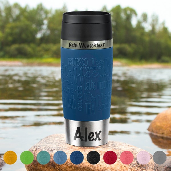 Personalized Thermos Mug - Unique Gift with Custom Engraving - Thermos Cup for Coffe or Tea