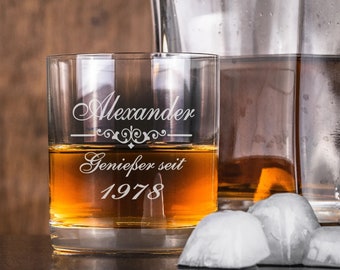 Whiskyglas mit persönlicher Gravur - Wunschname