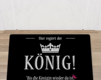 Doormat - The king reigns here
