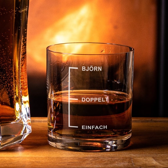 Verre à whisky Gravé à votre Nom