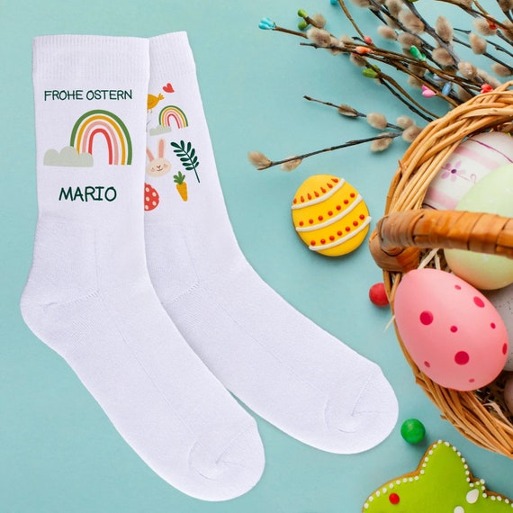 Toddler easter socks top