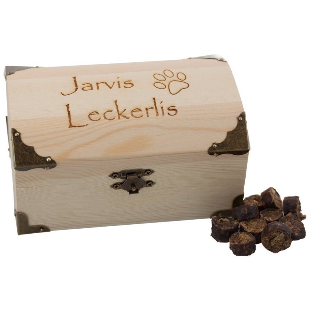 Treasure Chest Pet With Desired Name Dog Cat Bird Etsy