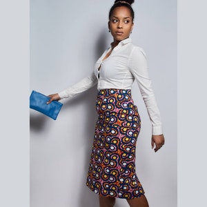 Ayanna Pencil Skirt/office skirt/Ankara skirt/African print skirt/pencil skirt/gift/church wear/formal wear