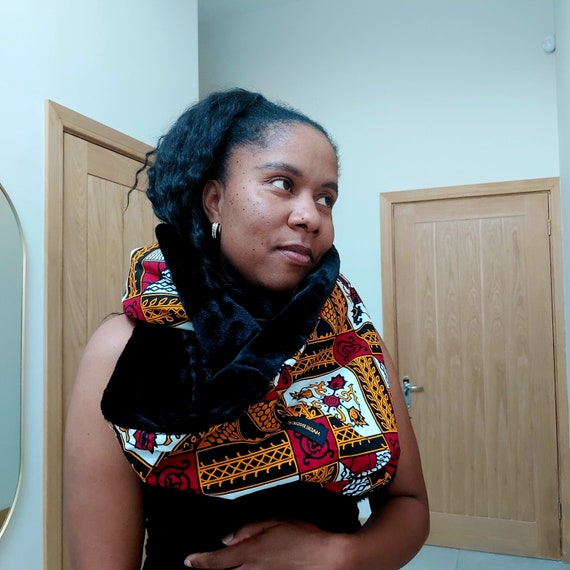 Infinity Scarf, Circle Scarves, Snoods, Shawl, Ankara Scarf