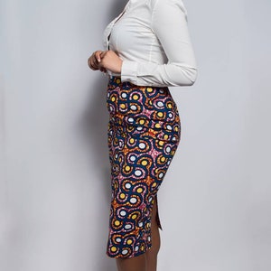 Ayanna Pencil Skirt/office skirt/Ankara skirt/African print skirt/pencil skirt/gift/church wear/formal wear image 6