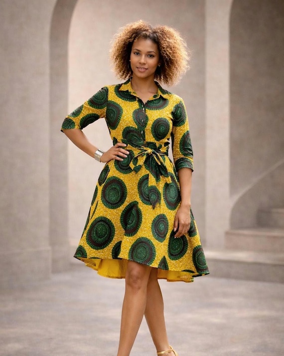 fashion tunic dress Tiered Tunic Dress, XL main image 0