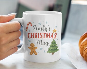 Personalised Christmas Mug - Glossy Finish