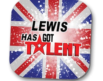 Britain's Got Talent Personalised Drinks Coaster - High Gloss Finish 10cm x 10cm