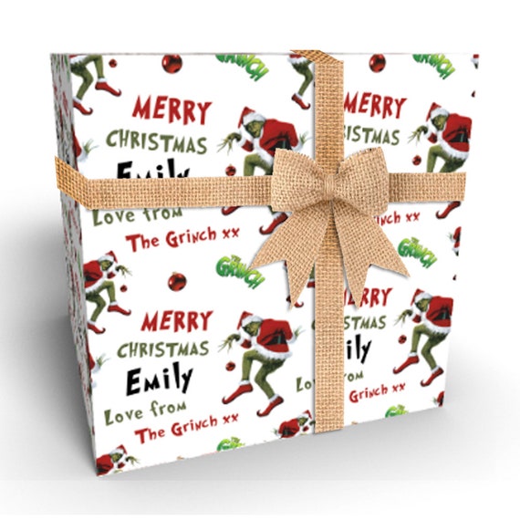 Personalised wrapping paper deals