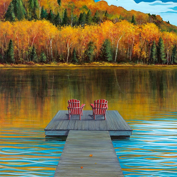 Lake Muskoka Wall Art Etsy