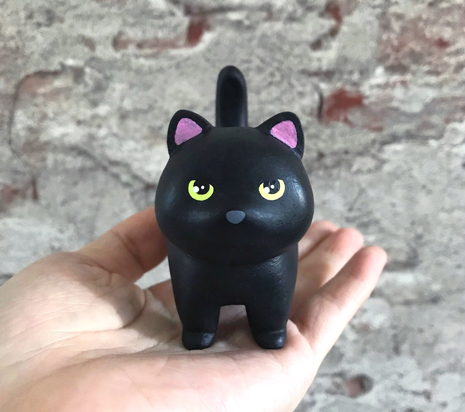 Kit Black Cat Figurine 21cm