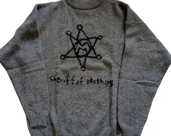 Vintage Mambo Sheriff of Nothing Knit Sweater | Reg Mombassa  S