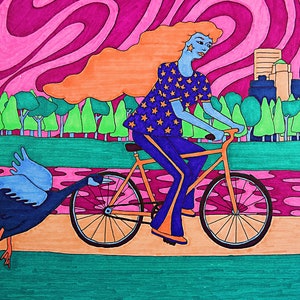 Dayton Bike Trail - Pink