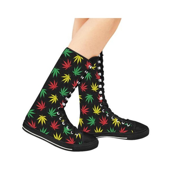 long canvas shoes