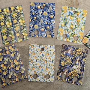 Lot de 20 gouttes de fil dentaire vénitiennes, cartes à fil, étiquettes de fil dentaire