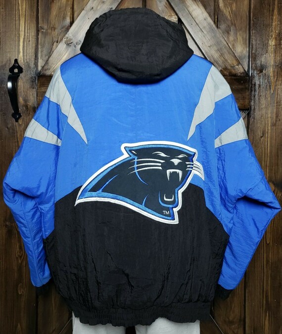 Vintage Carolina Panthers Apex One Hooded Jacket M
