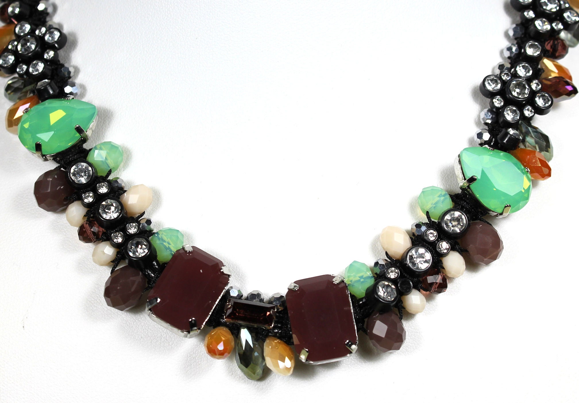 Max&co. NECKLACE, Italian, Bold, Funky Design, 1980s, Hand Made 
