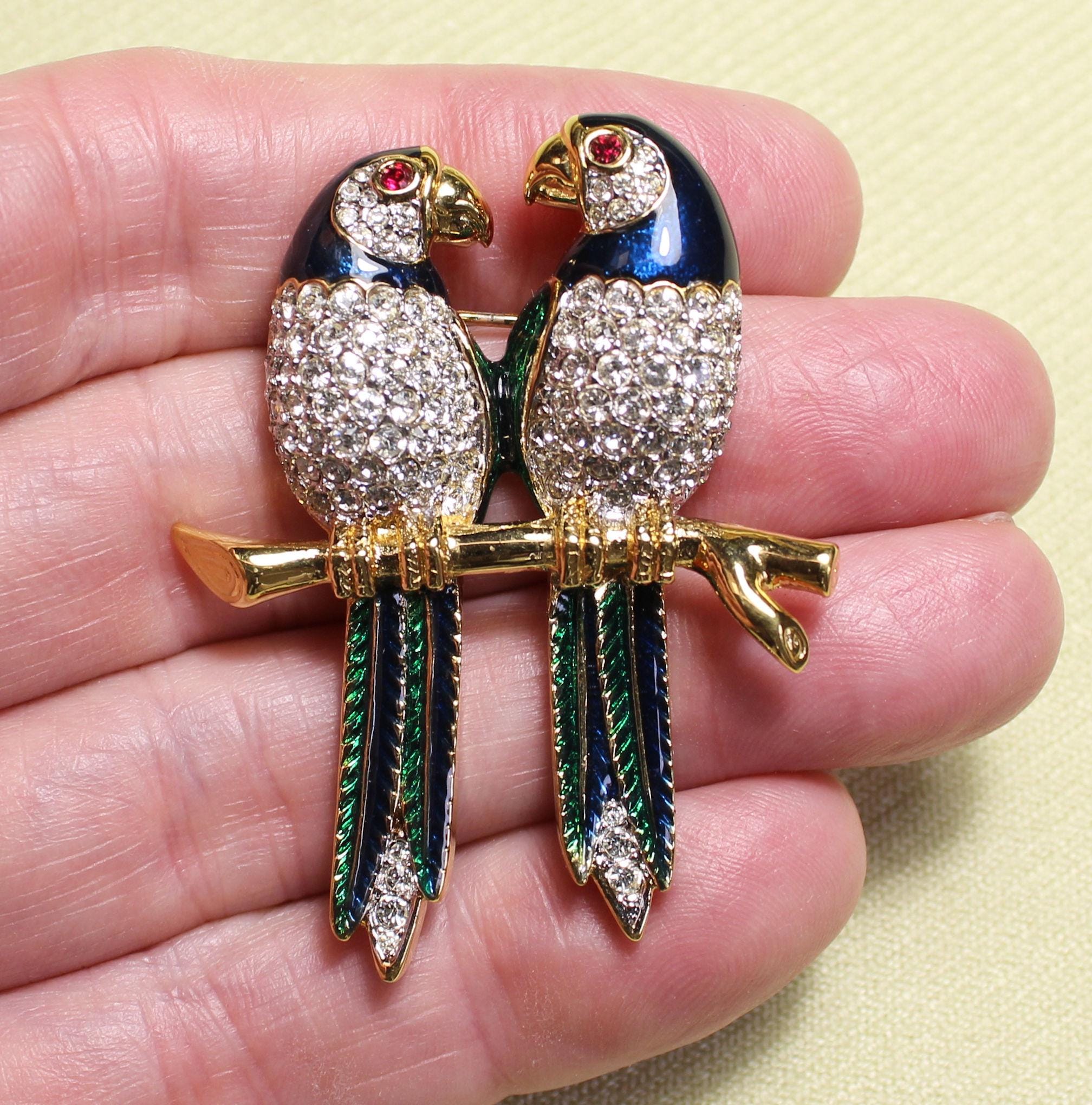 D'orlan Bird Brooch - Etsy Canada D'orlan Bird Brooch - Etsy Canada