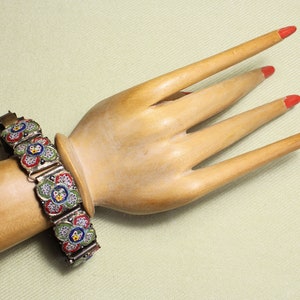 Italian micro mosaic bracelet - Etsy 日本