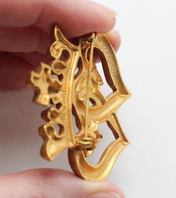 French pin, PAULE INGRAND design for Arthus Bertr… - image 8