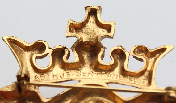 French pin, PAULE INGRAND design for Arthus Bertr… - image 3