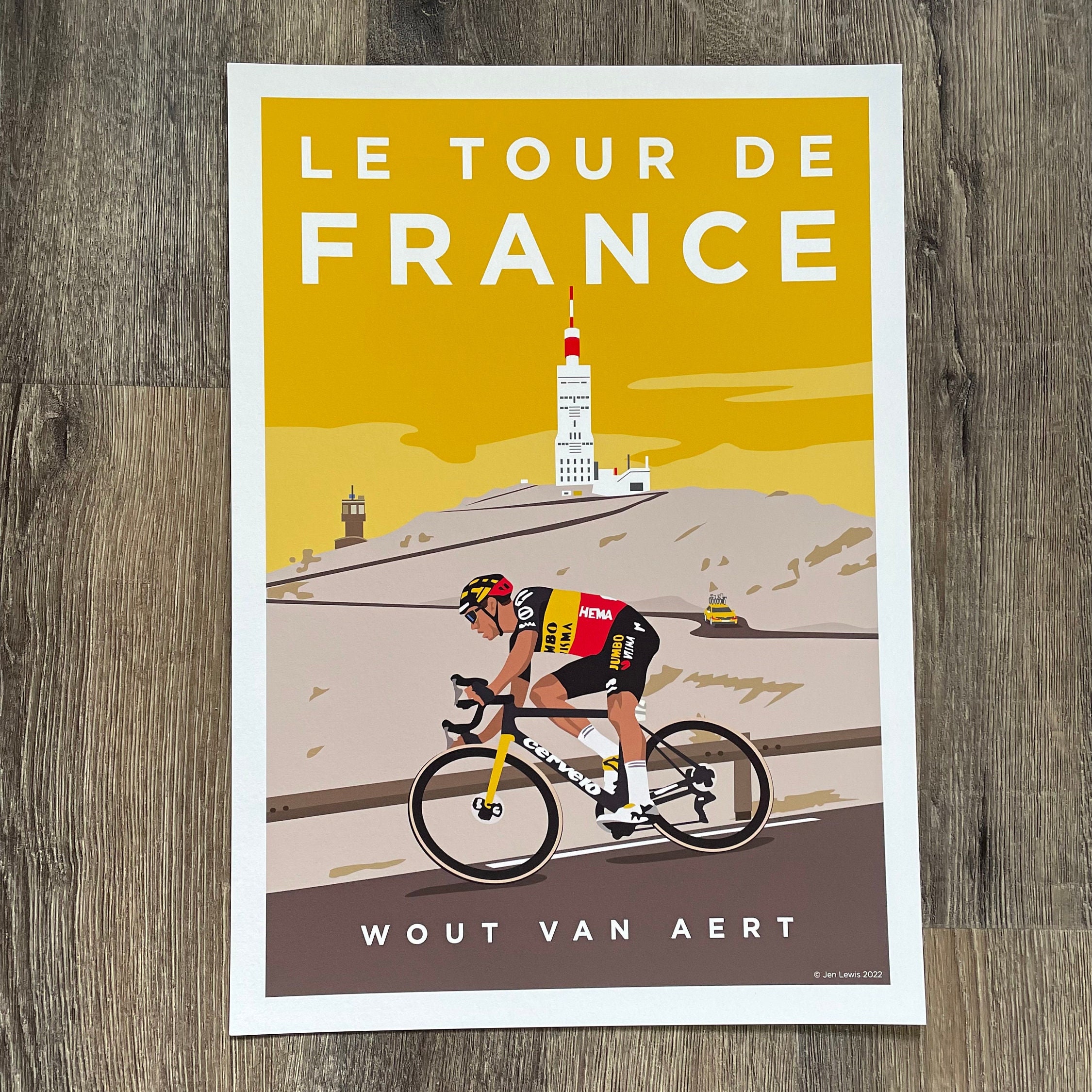 Discover Tour De France Affiche