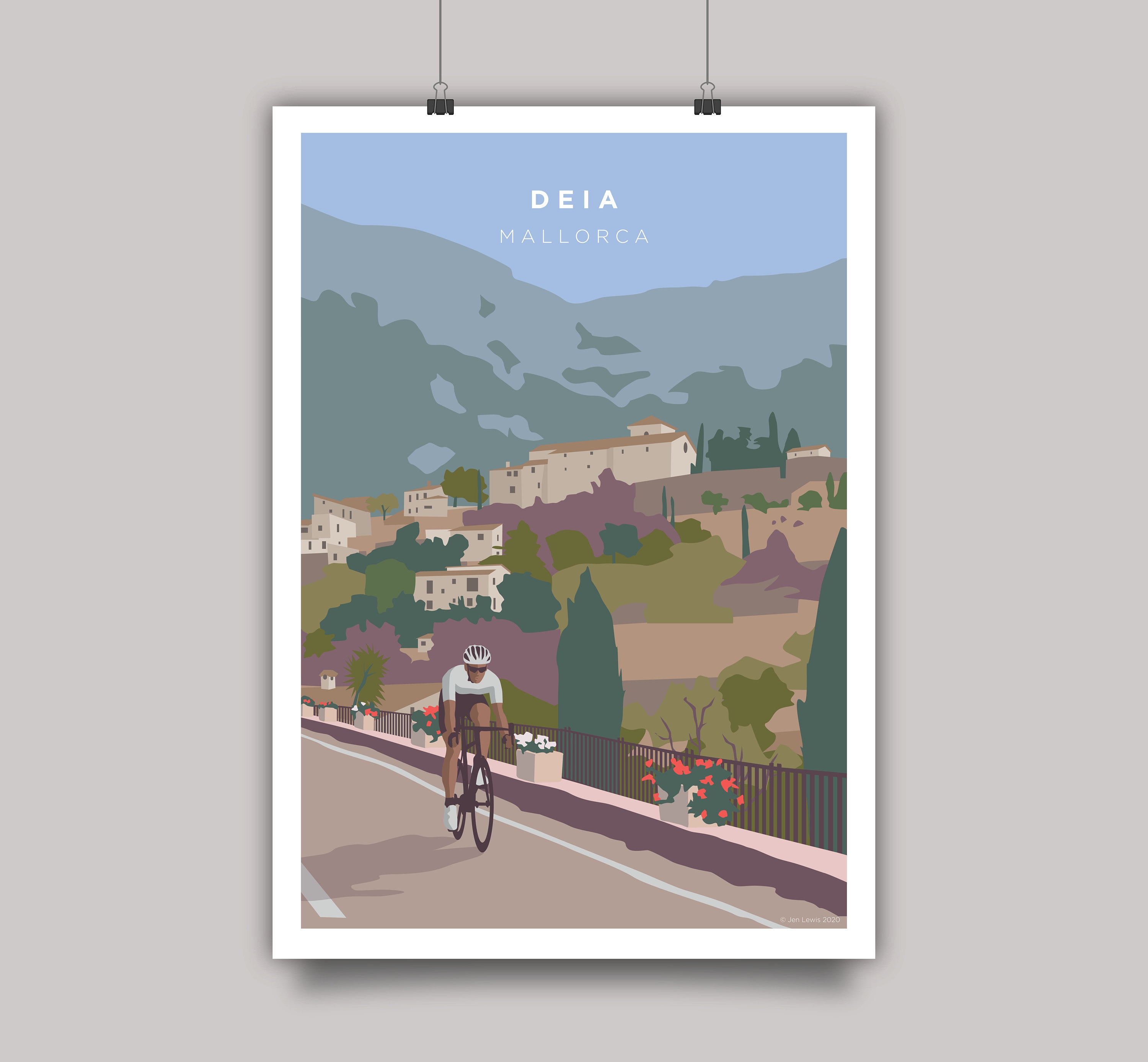 Mallorca Ciclismo Print España