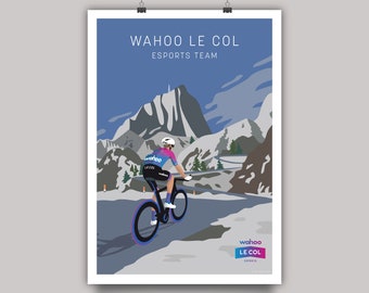 Wahoo Le Col Esports fietsprint