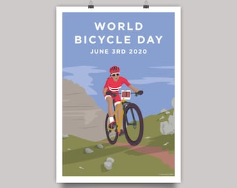 World Bicycle Day Etsy Uk