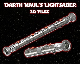 Darth Maul Light Saber Archivos 3D