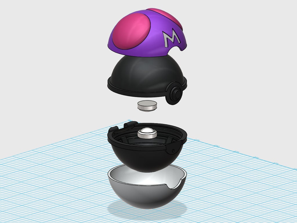 Purple Pokeball - Roblox