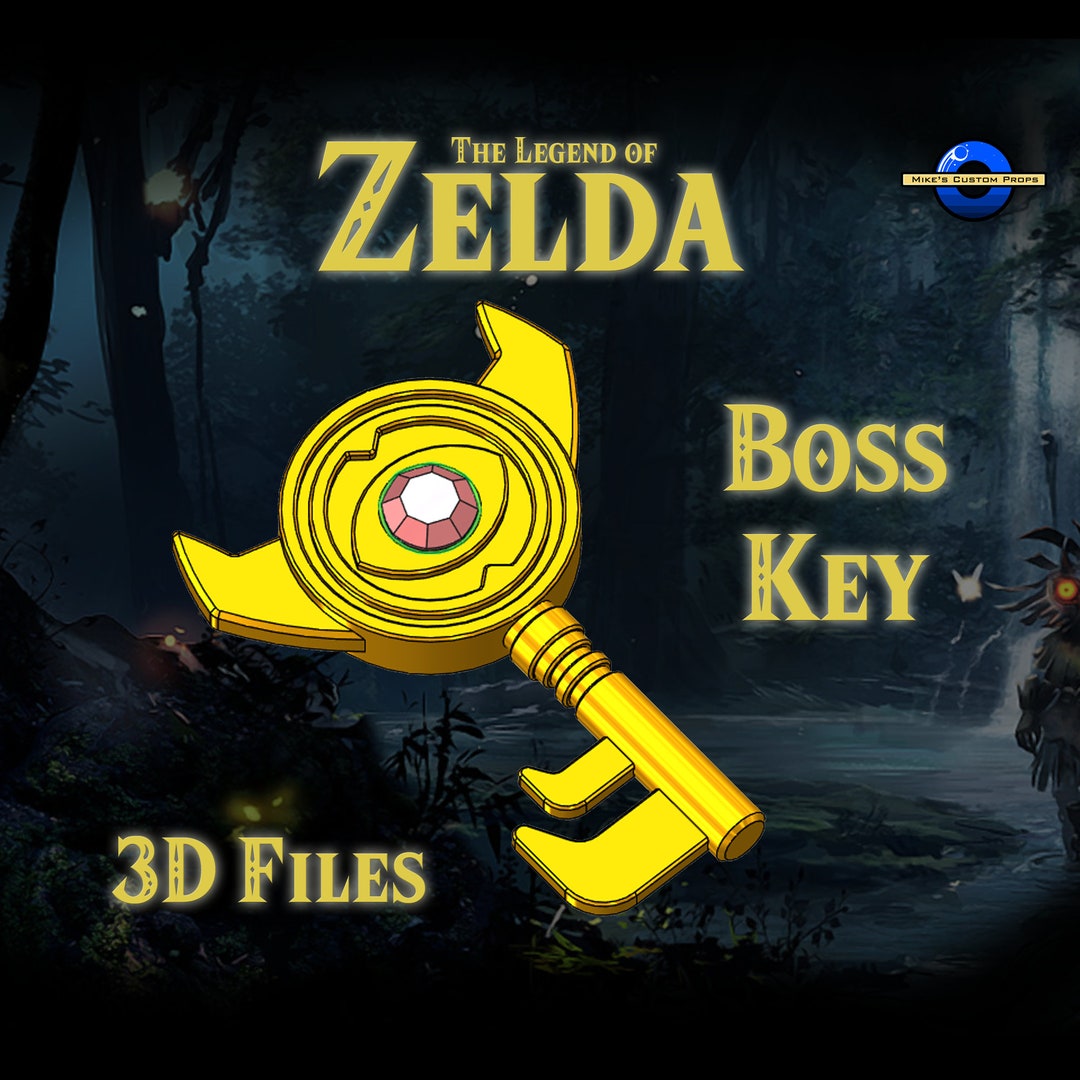 Legend of Zelda Boss Key Etsy
